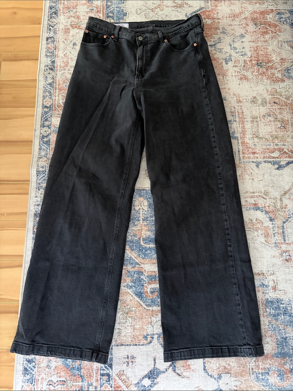 Gap high rise stride tall jeans